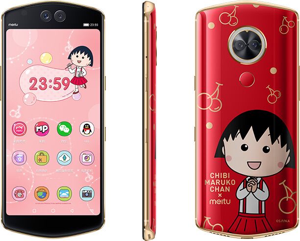 Смартфон Meitu T9 Chibi Maruko Chan 128GB/4GB (Red/Красный) 