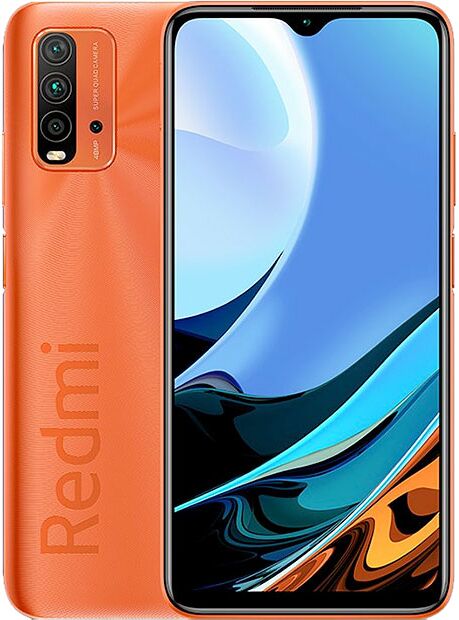 Смартфон Redmi 9T 4/64GB NFC (Orange) RU - 1