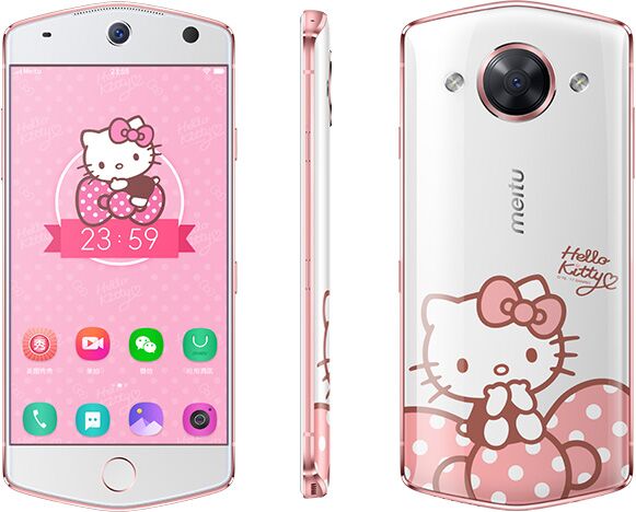 Смартфон Meitu M8 Hello Kitty 64GB/4GB (White/Белый) 