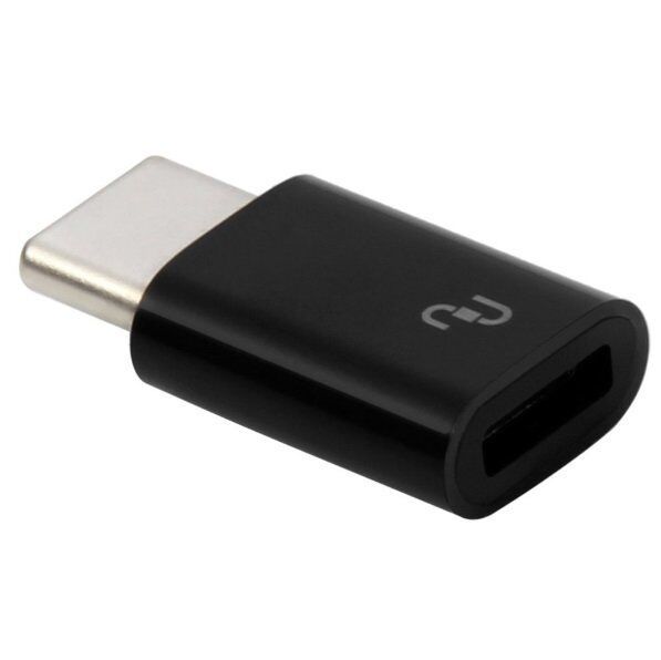 Переходник/адаптер Xiaomi Adapter Micro USB/Type-C (Black/Черный) - 3