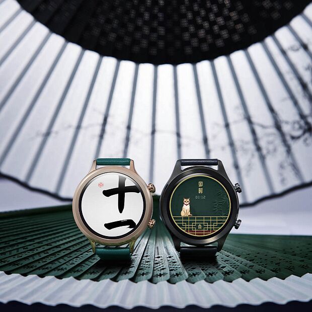 Умные часы Ticwatch Nian Nian Time-Contented AI Smart Watch (Black/Черный) - 1