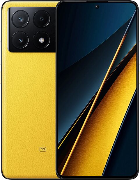 Смартфон Poco X6 Pro 12Gb/512Gb Yellow Европа - 1