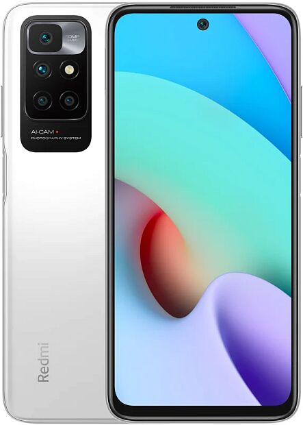 Смартфон Redmi 10 4/64GB RU (White) - 1
