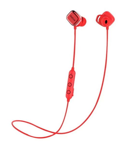 Беспроводные наушники QCY M1 Pro Magnetic Switch Bluetooth Headphones (Red) - 5