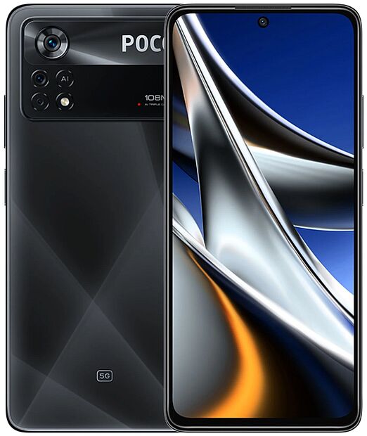 Смартфон Poco X4 Pro 8Gb/256Gb 5G (Laser black) EU - 1