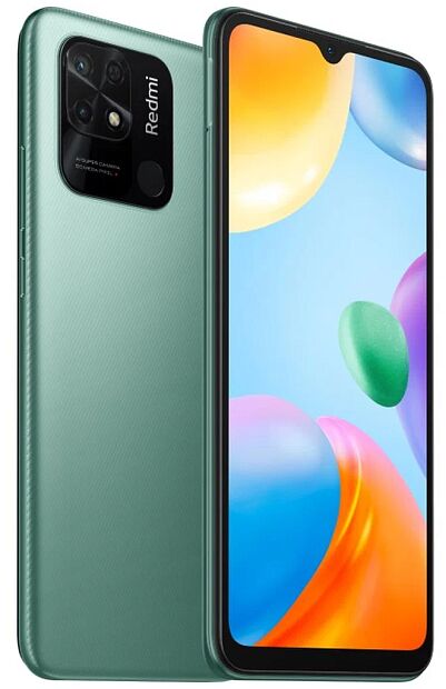 Смартфон Redmi 10C NFC 4/128 ГБ Global, зеленая мята Redmi 10C - характеристики и инструкции - 1