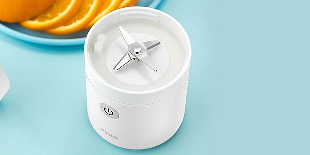 Портативный блендер Pinlo Hand Juice Machine PL-B007W3W (White) - 4