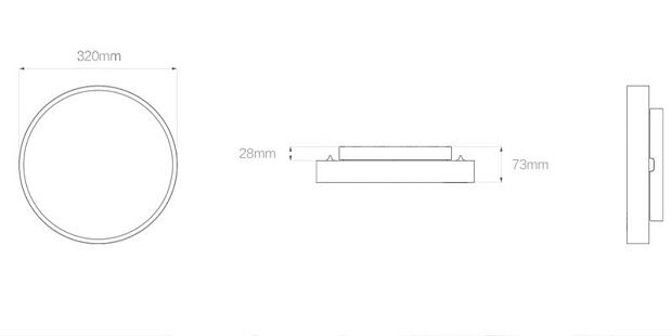 Xiaomi Yeelight LED Ceiling Lamp (White) - 3