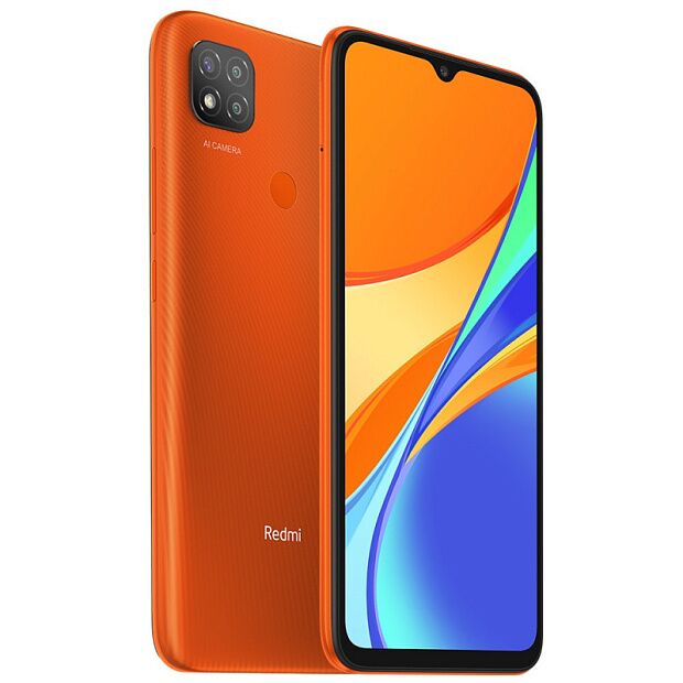 Смартфон Redmi 9C 3/64GB NFC EAC (Orange)  - 5