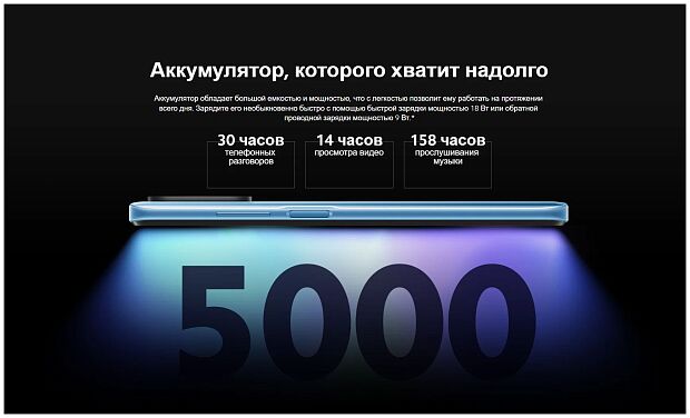 Смартфон Redmi 10 2022 6/128 ГБ Global, синее море - 2