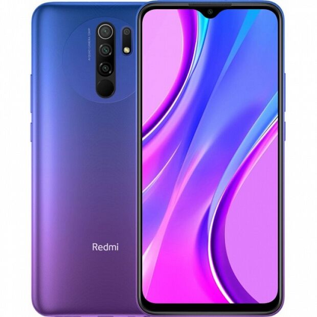 Смартфон Redmi 9 4/64GB NFC RU (Purple) - 1