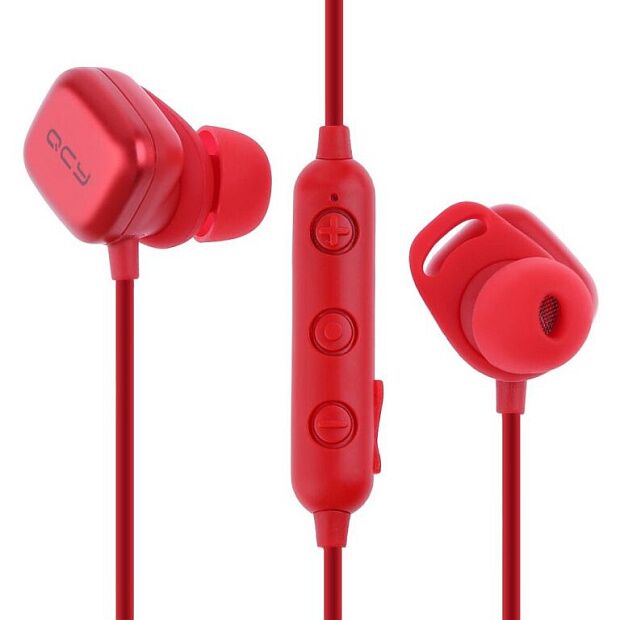 Беспроводные наушники QCY M1 Pro Magnetic Switch Bluetooth Headphones (Red) - 3