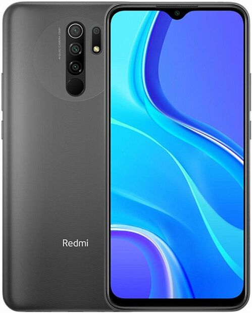 Смартфон Redmi 9 4/64GB NFC RU (Gray) - 1