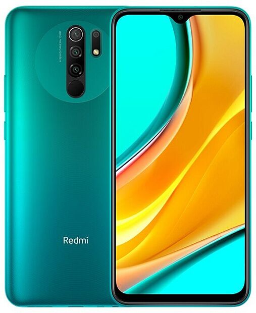 Смартфон Redmi 9 4/64GB (Green) - 2