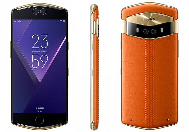 Смартфон Meitu V6 128GB/6GB (Orange/Оранжевый) 