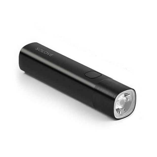 Портативный фонарик SOLOVE X3s Portable Flashlight Mobile Power (Black) - 5