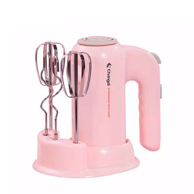 Ручной электрический миксер Mijia Changdi N330 (Pink) - 2