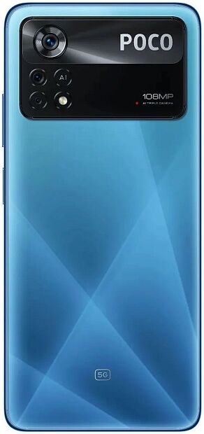 Смартфон Poco X4 Pro 5G 6Gb/128Gb (Laser Blue) - 3