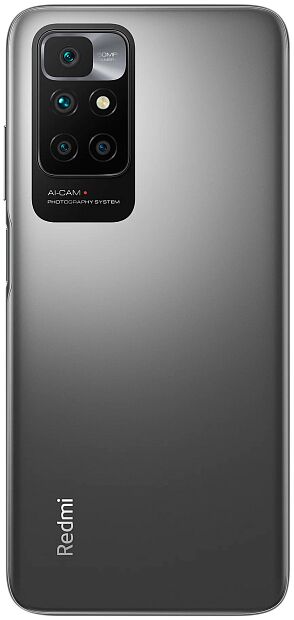 Смартфон Redmi 10 4/64GB, carbon gray - 3