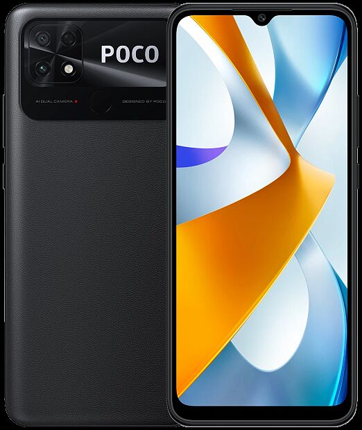 Смартфон POCO C40 3/32 ГБ RU, заряженный черный - 9