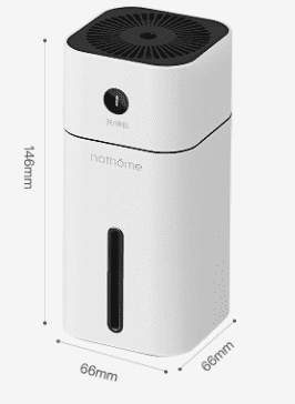 Настольный увлажнитель воздуха NatHome Europe Mu Portable Humidifier (White/Белый) - 4