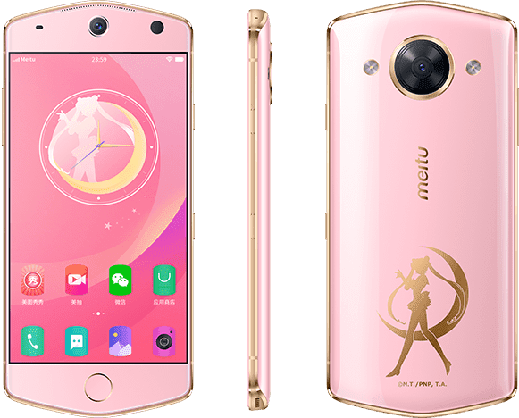 Смартфон Meitu M8 Sailor Moon 64GB/4GB (Pink/Розовый) 