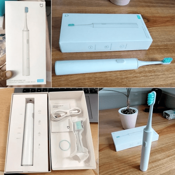Состав комплекта зубной щетки Xiaomi Mijia Sonic Electric Toothbrush T300