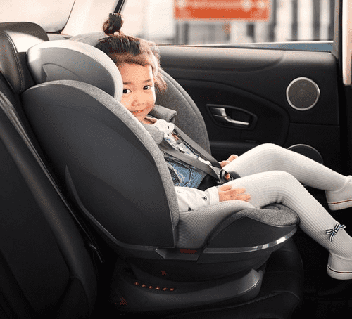 Размещение ребенка в автокресле Xiaomi Qborn Child Safety Seat Style