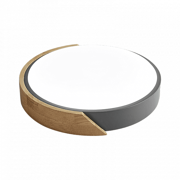 Потолочный светильник Huizuo Smart Macaron Round Ceiling Light 18W (Dark Grey/Темно-Серый) - 1