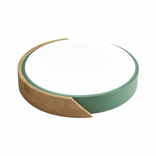 Потолочный светильник Huizuo Smart Macaron Round Ceiling Light 18W (Green/Зеленый) - 1