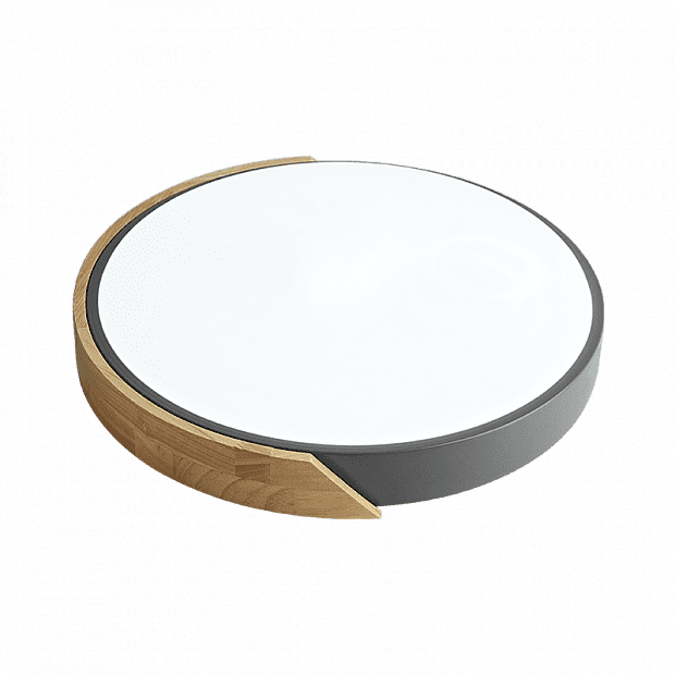 Потолочный светильник Huizuo Smart Macaron Round Ceiling Light 24W (Dark Grey/Темно-Серый) - 1