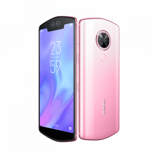 Смартфон Meitu T9 128GB/4GB Brilliant Edition (Light Pink/Светло-розовый) 