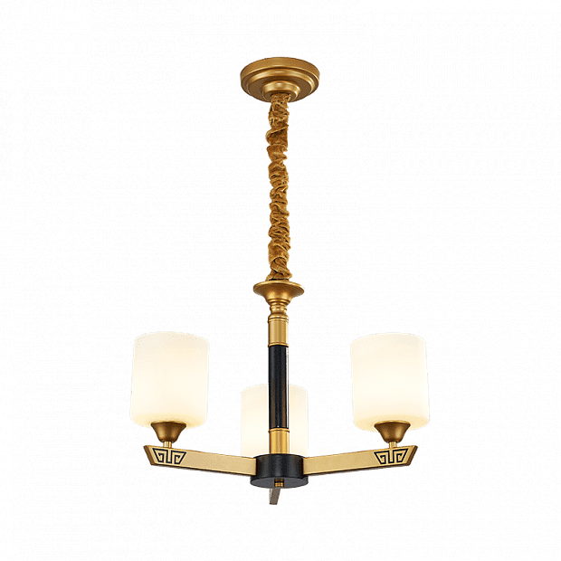 Люстра Huayi New Chinese Chandelier 3 Of Lamps (Brown/Коричневый) - 1