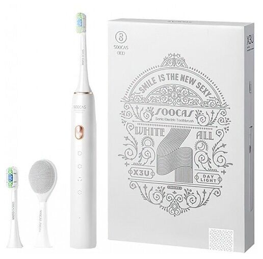 Электрическая зубная щетка Soocas Sonic Electric Toothbrush X3U (White Set) - 3